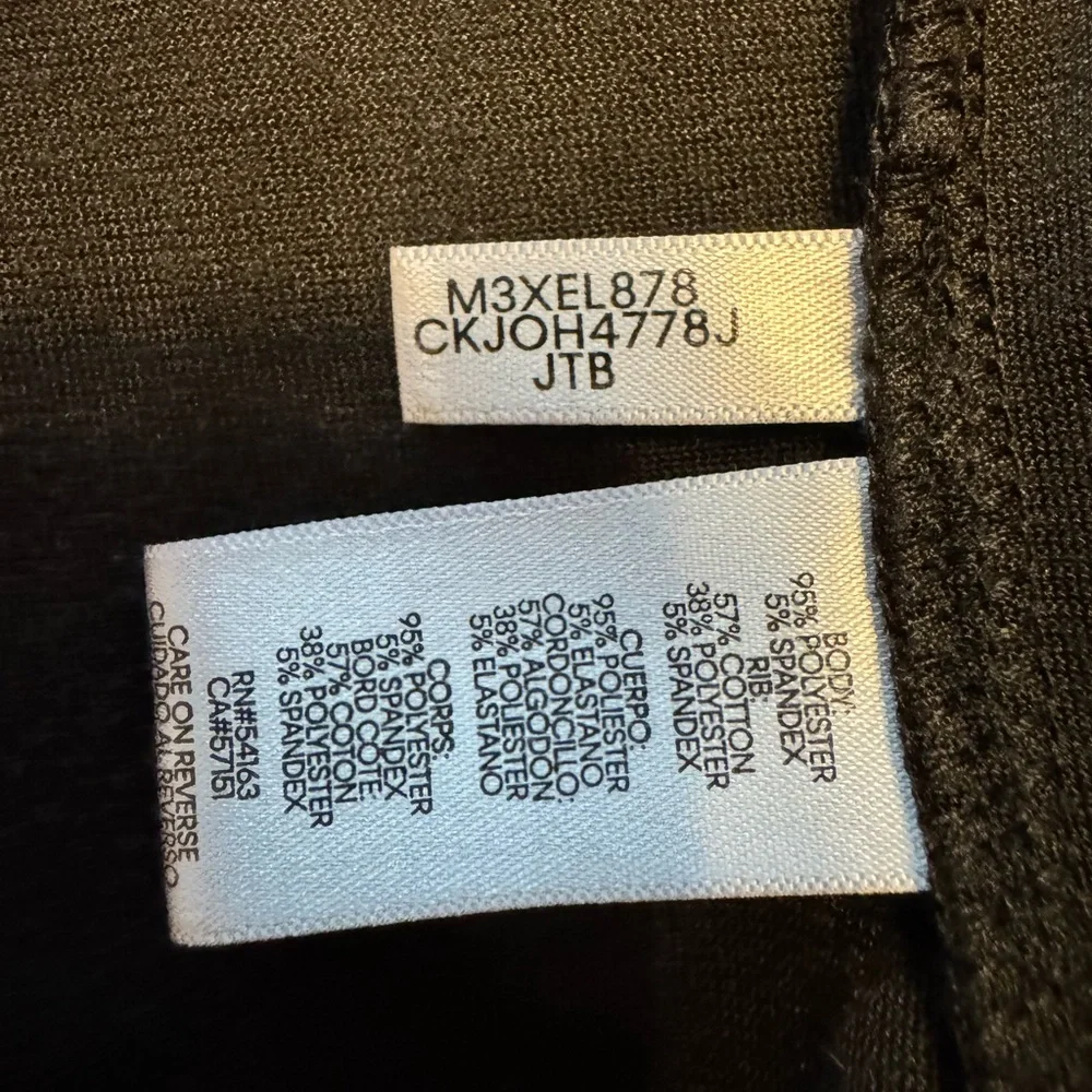 CALVIN KLEIN Black Velour Tracksuit Set. Perfect condition. - Picture 3 of 6